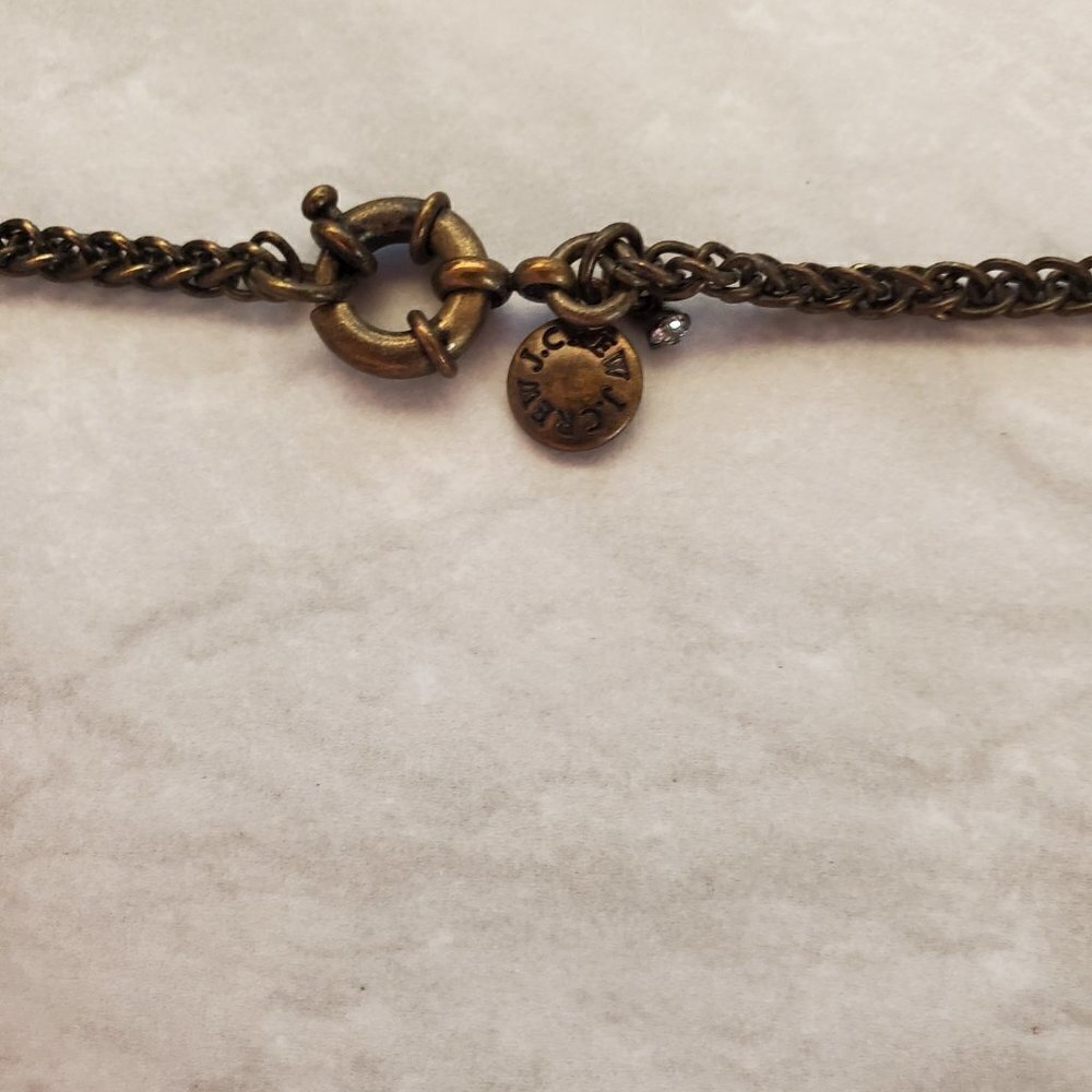 💕 J.Crew Pearl Cluster Antiqued Necklace 💕 - Picture 2 of 11